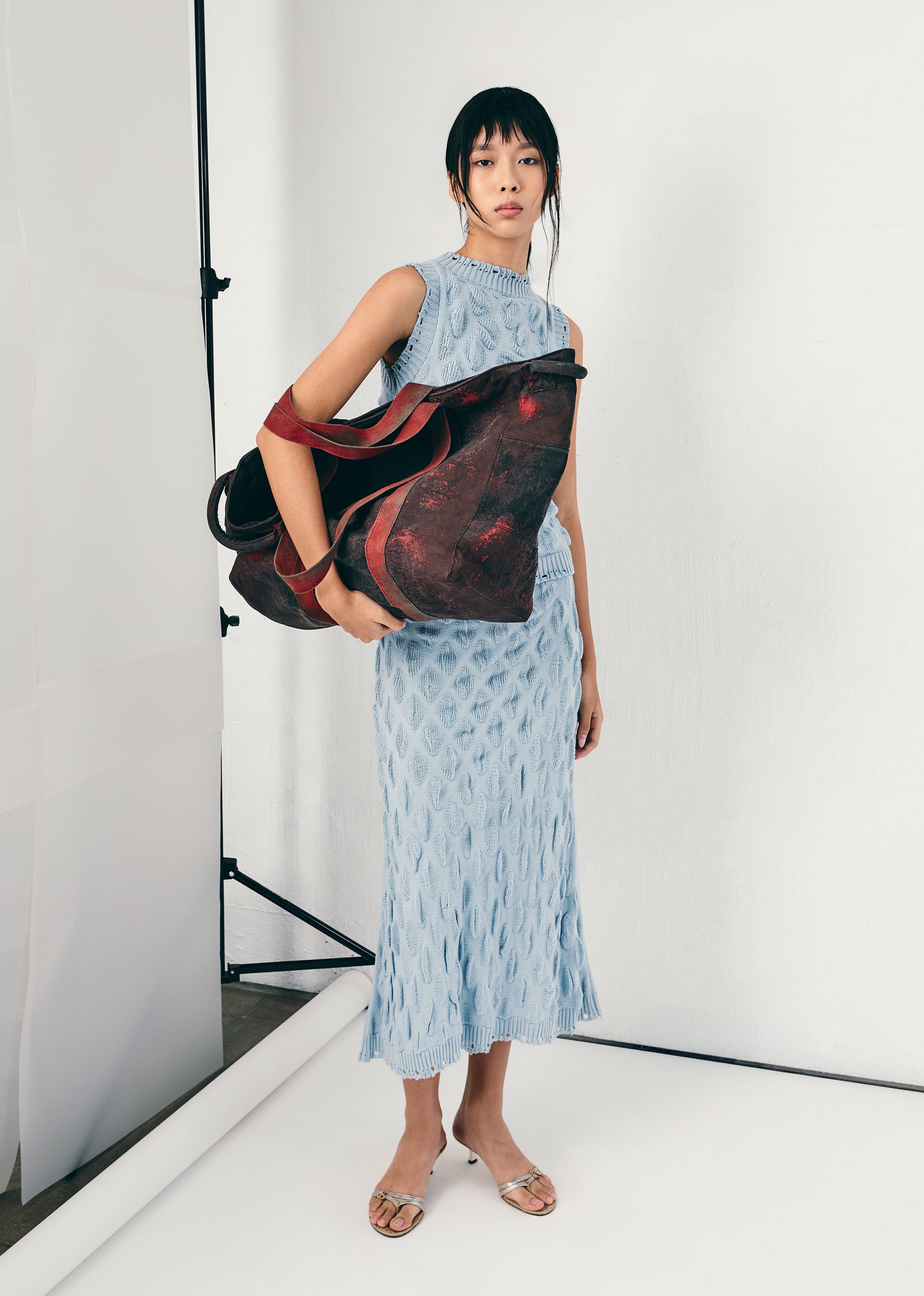 TUNICATA MIDI SKIRT