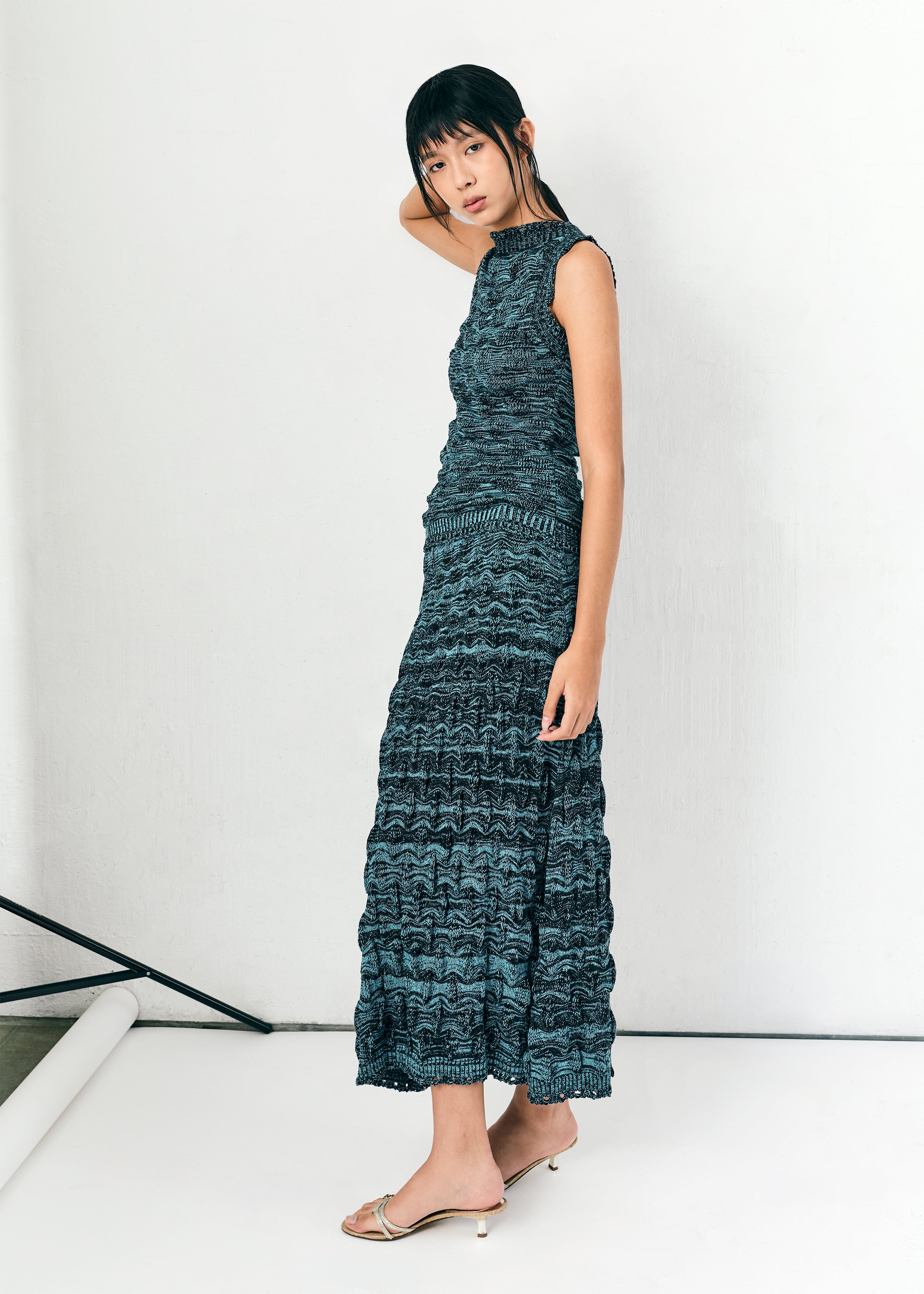 TUNICATA MIDI SKIRT