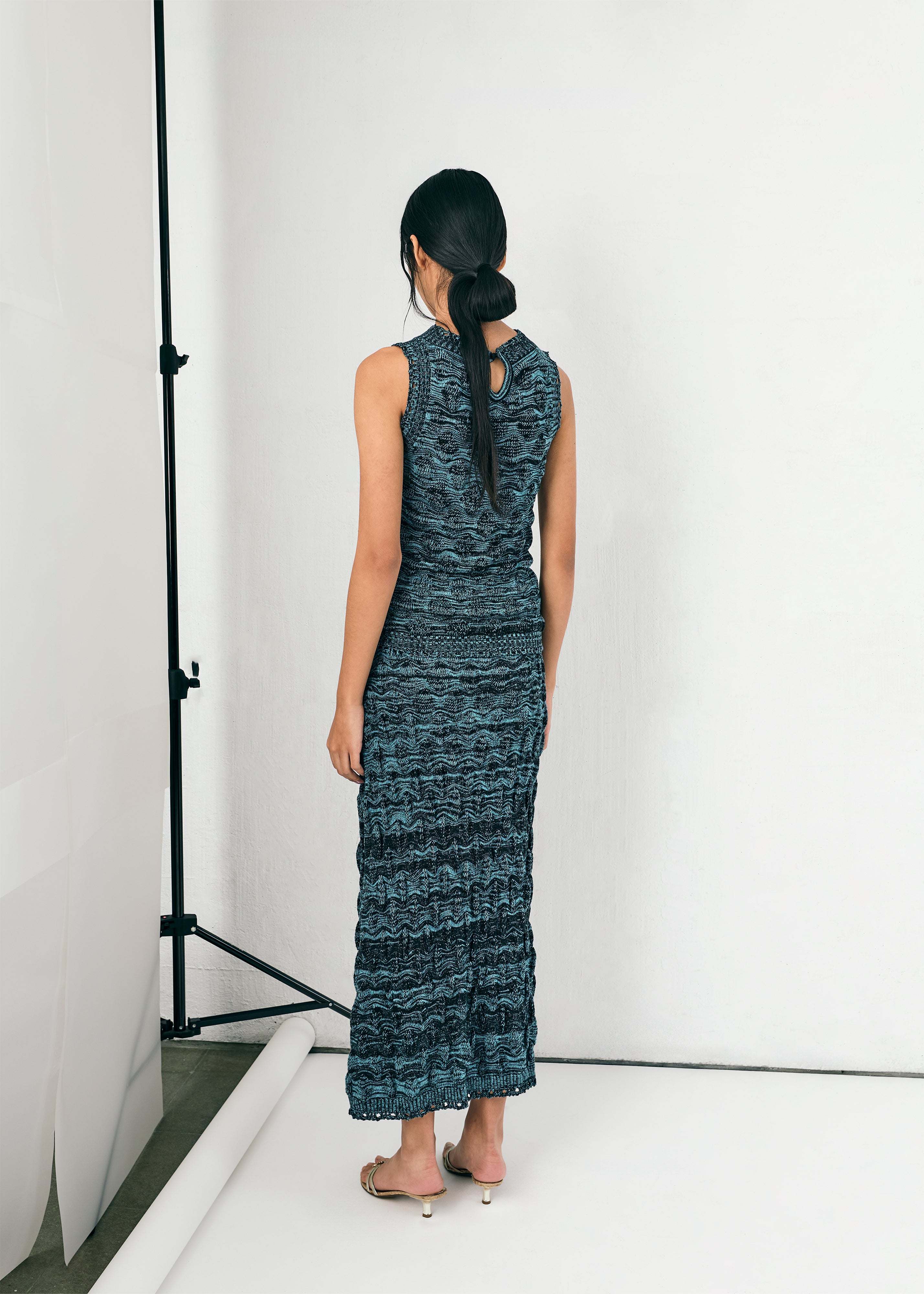 TUNICATA MIDI SKIRT