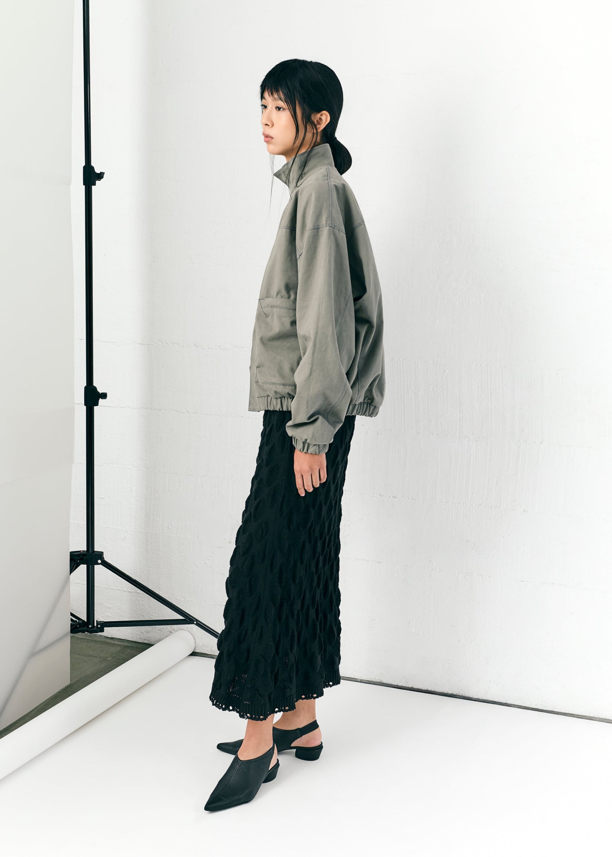TUNICATA MIDI SKIRT