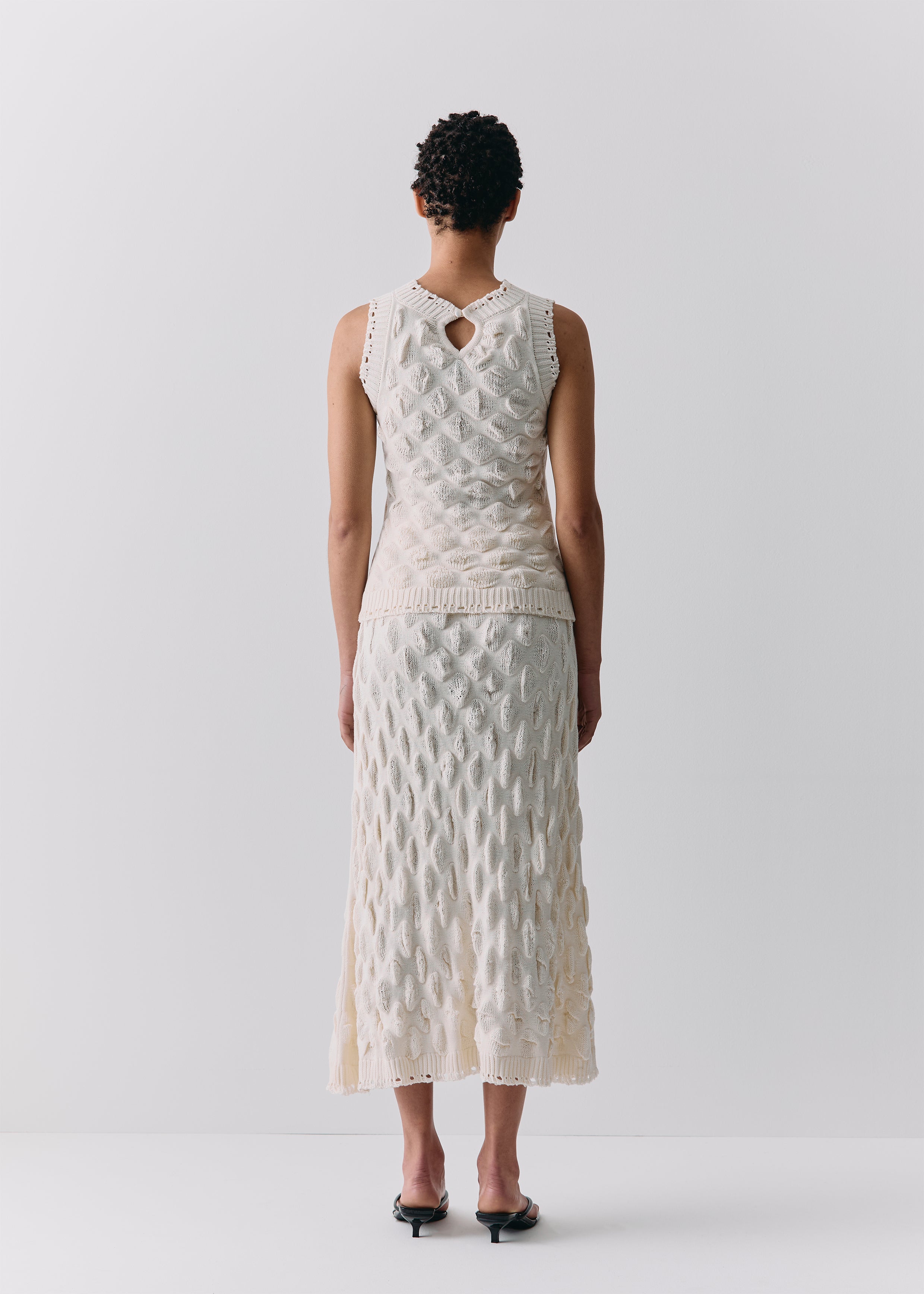 TUNICATA MIDI SKIRT
