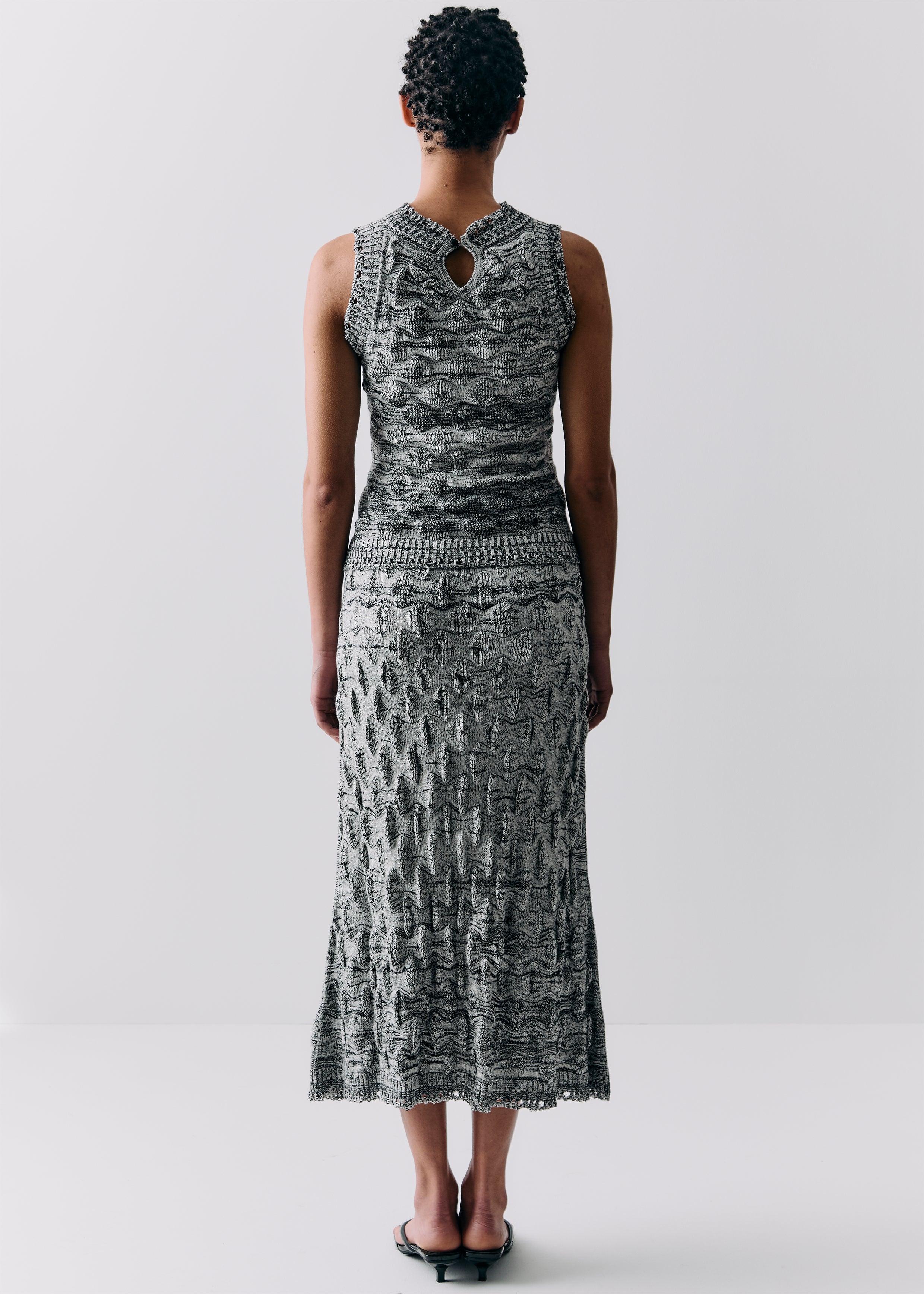 TUNICATA MIDI SKIRT