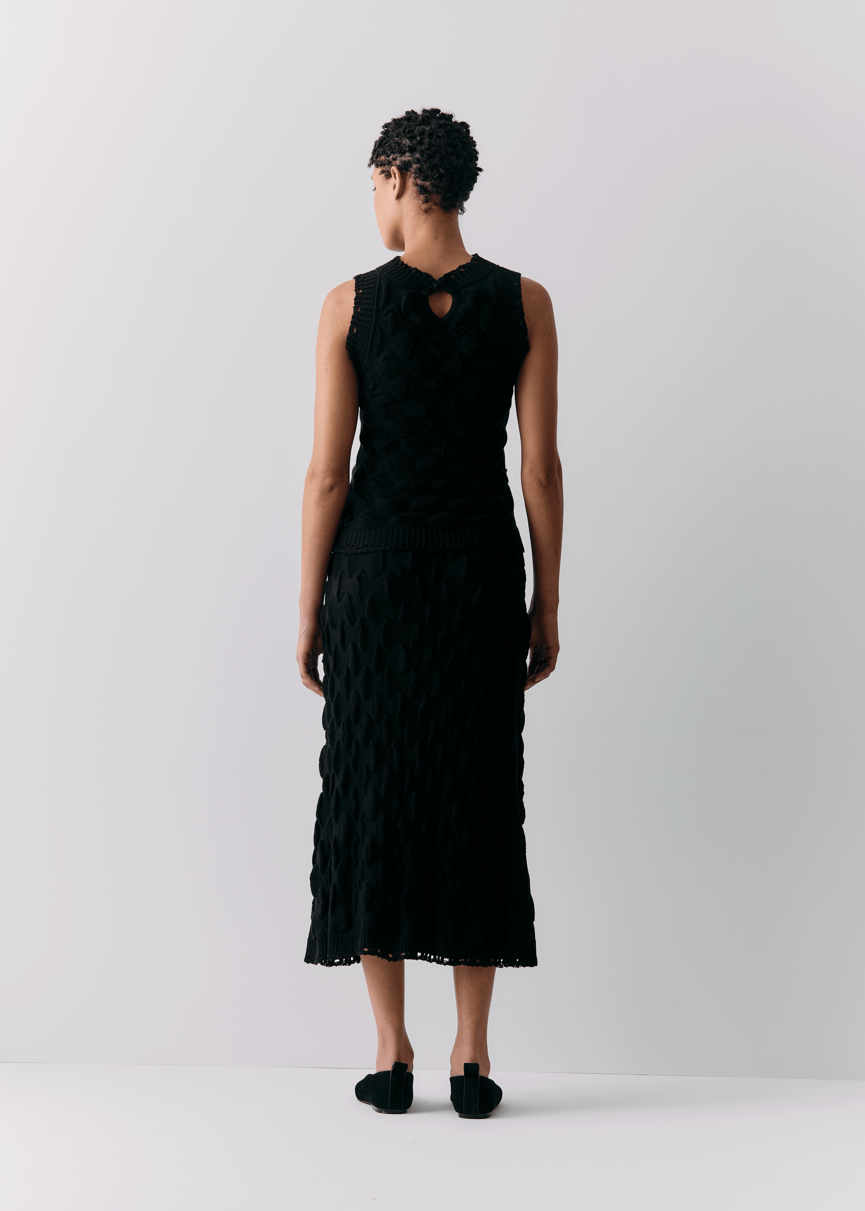 TUNICATA MIDI SKIRT